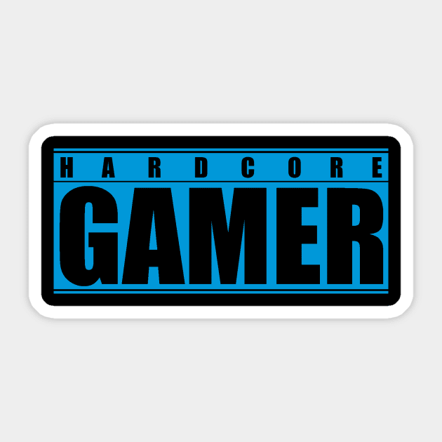 Hardcore Gamer. Sticker by ActiveGamerLife